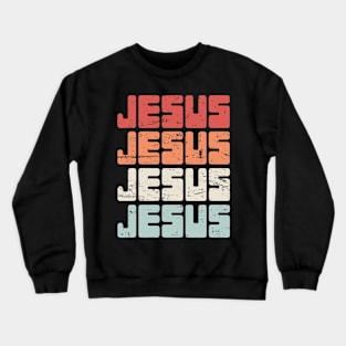 JESUS | Vintage 70s Christian Crewneck Sweatshirt